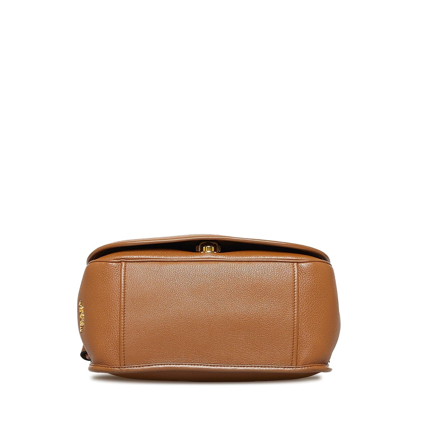 Prada Vitello Daino Logo Flap Bag (SHG-m6NP2i)