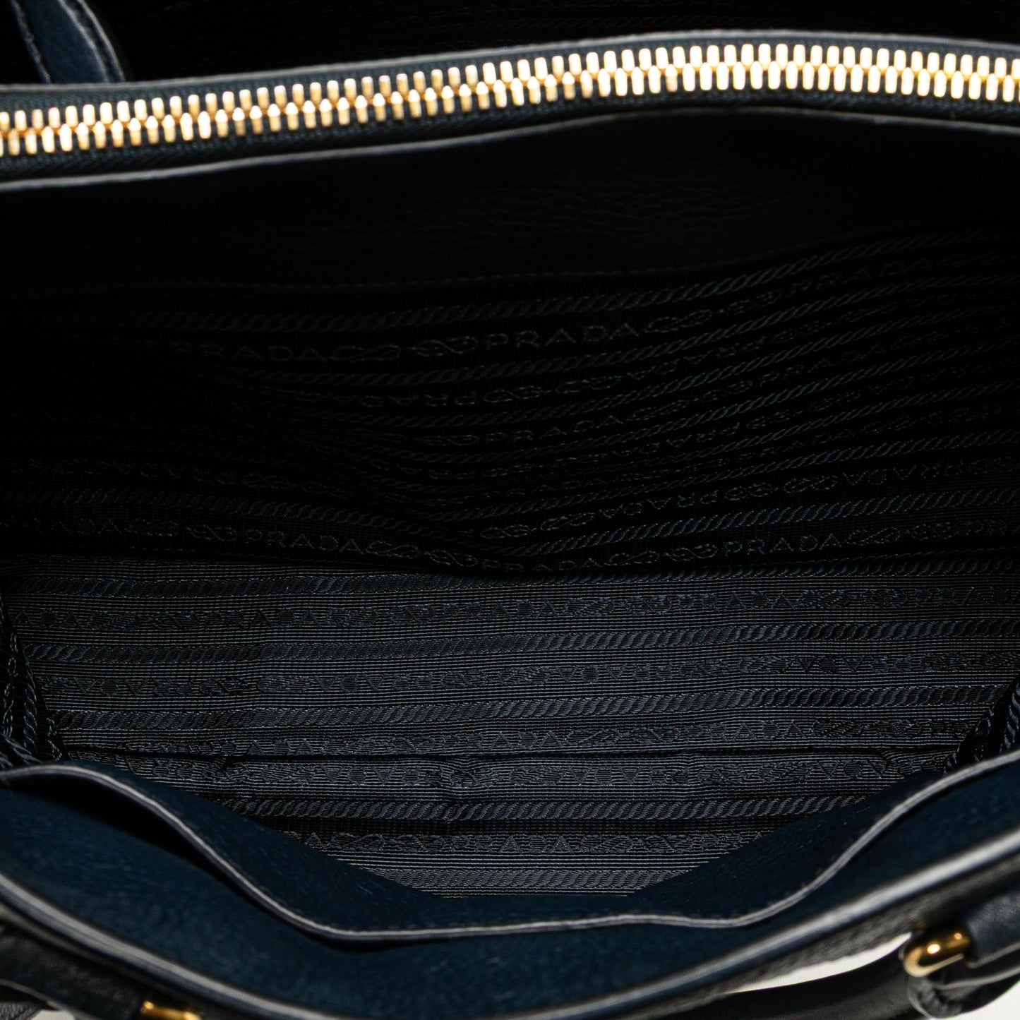 Prada Vitello Daino Open Convertible Tote