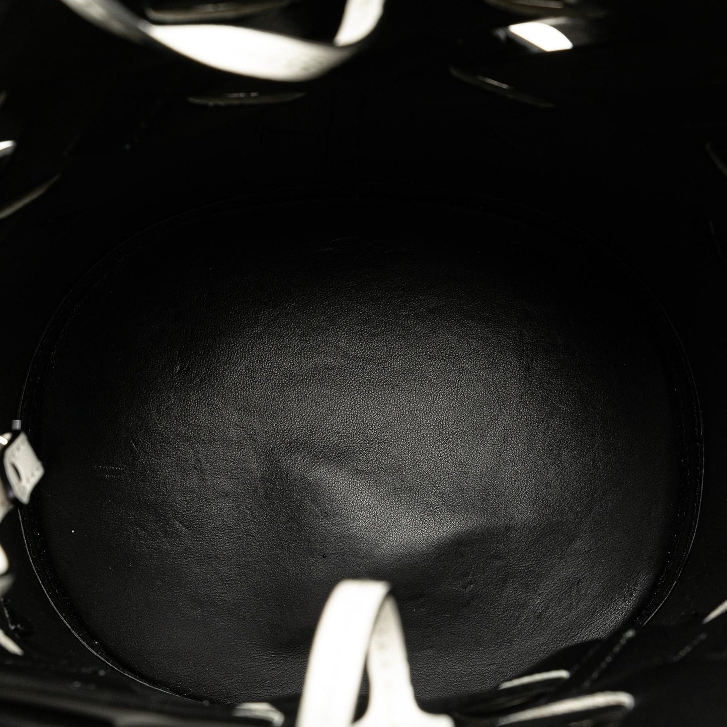 Prada Vitello Intreccio Tress Bucket Bag