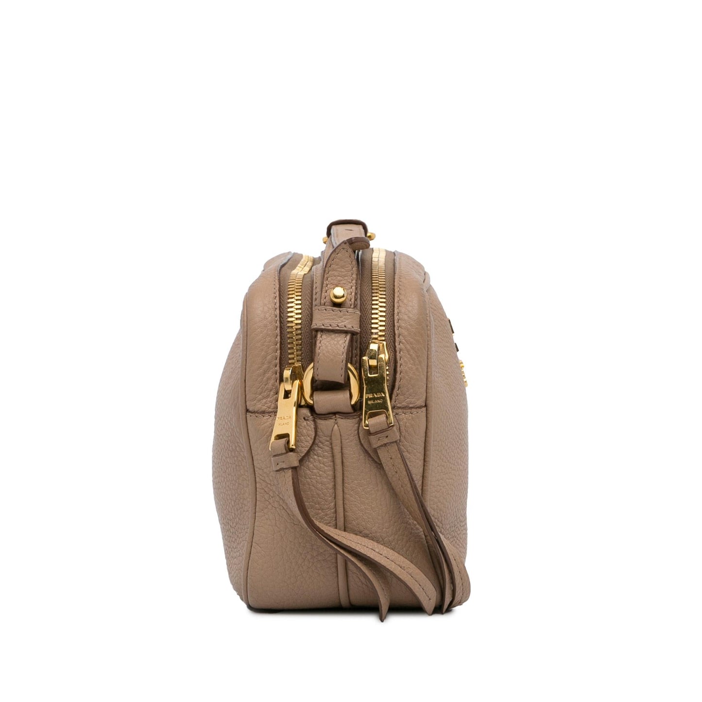 Prada Vitello Phenix Double Zip (SHG-jaXNEZ)