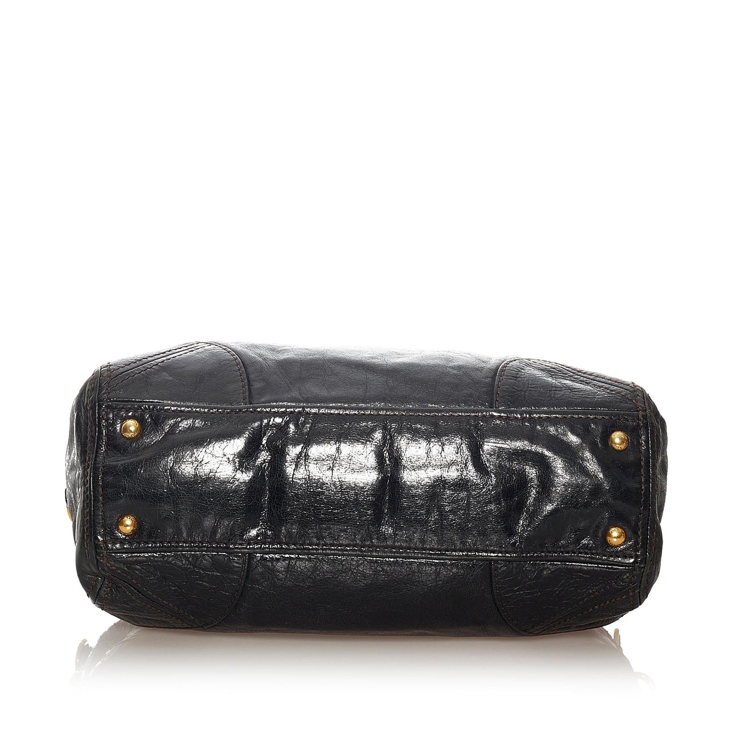Prada Vitello Shine Satchel (SHG-27607)