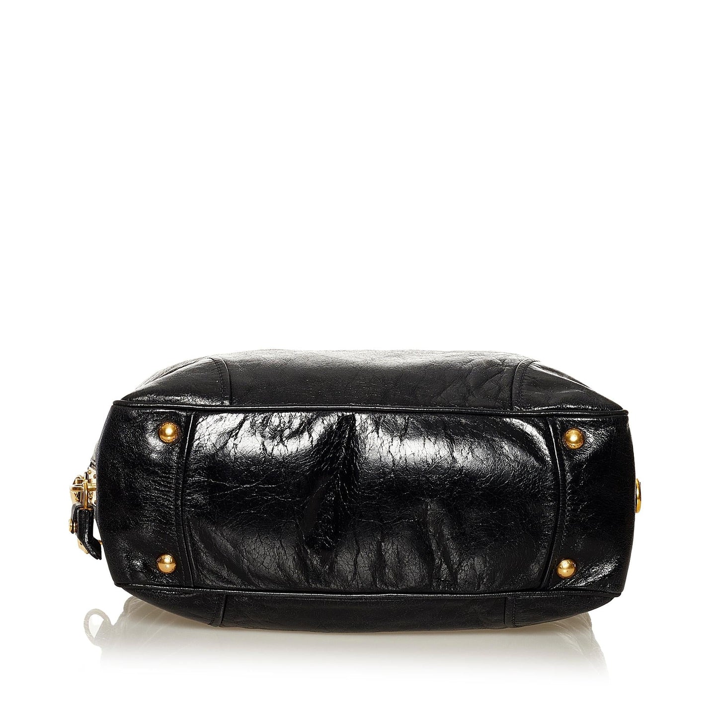 Prada Vitello Shine Satchel (SHG-37205)