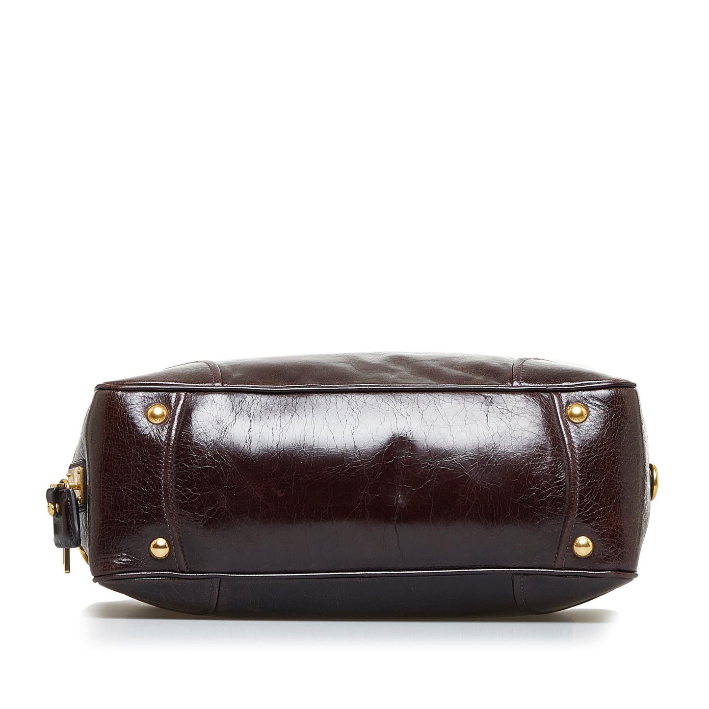 Prada Vitello Shine Satchel - Ewore Bags