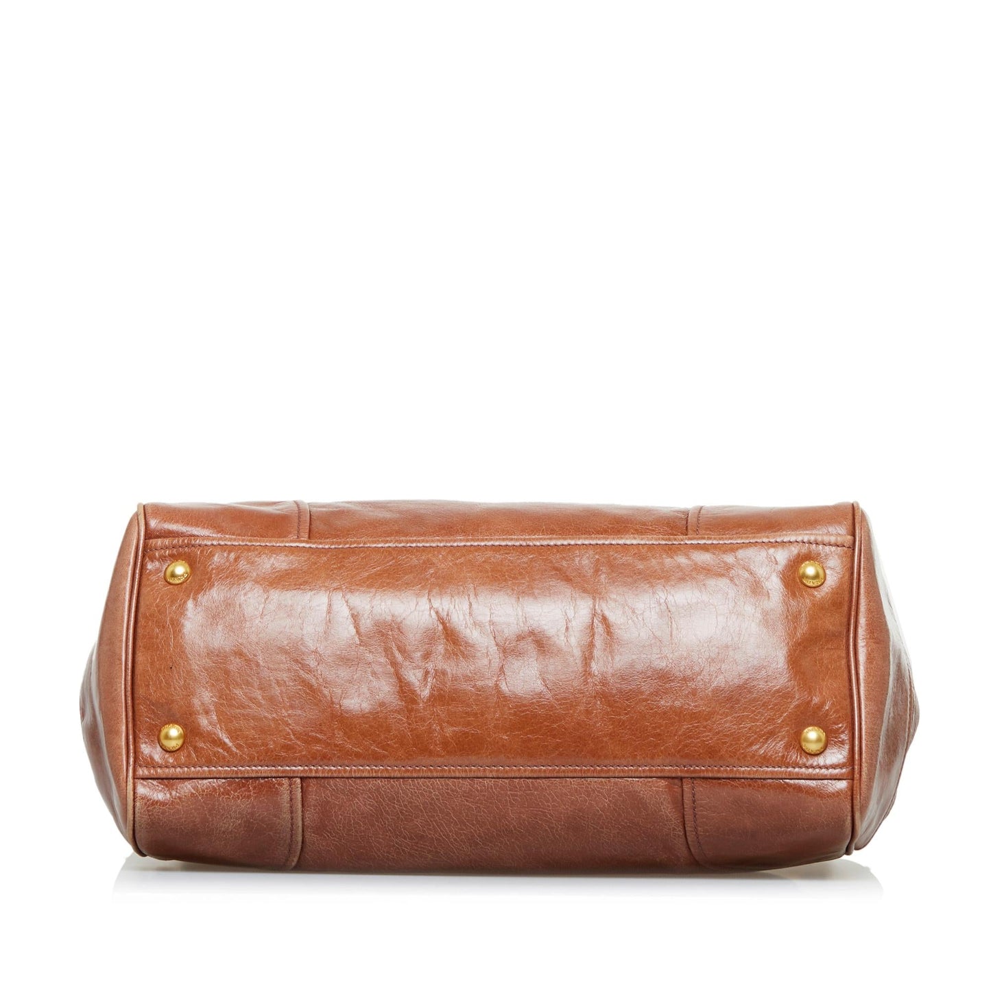 Prada Vitello Shine Satchel (SHG-UvQCdy)