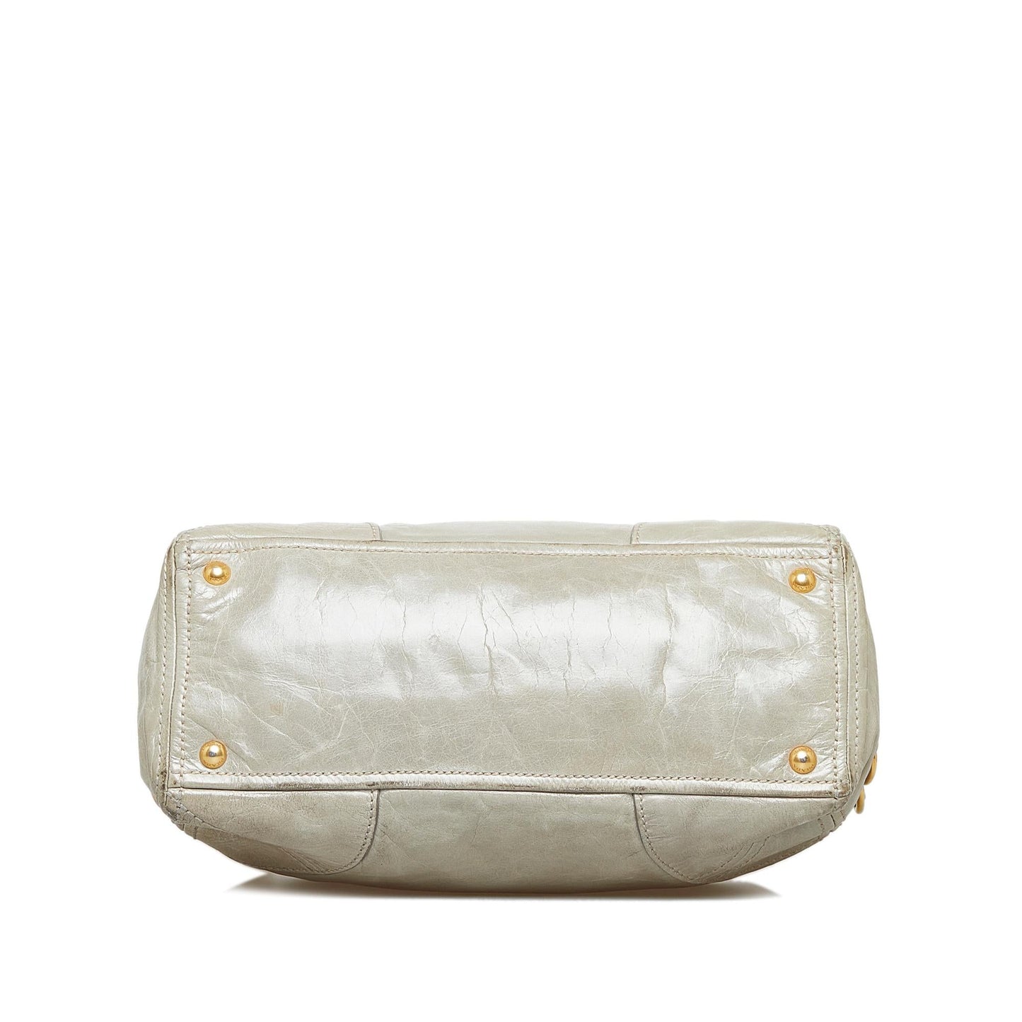 Prada Vitello Shine Satchel (SHG-lWgBhT)