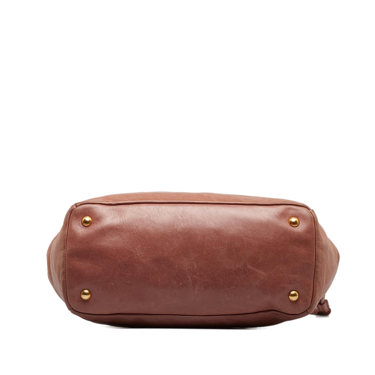 Prada Vitello Shine Satchel (SHG-zY7Q9l)