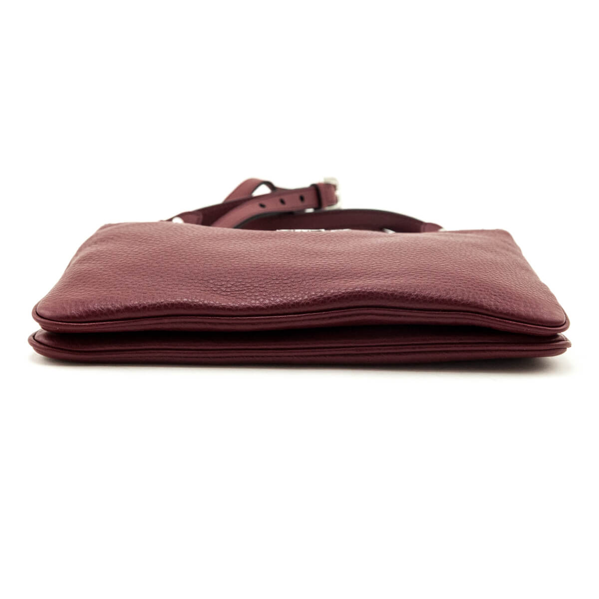 Prada Cerise Vitello Phenix Double Zip Crossbody Bag