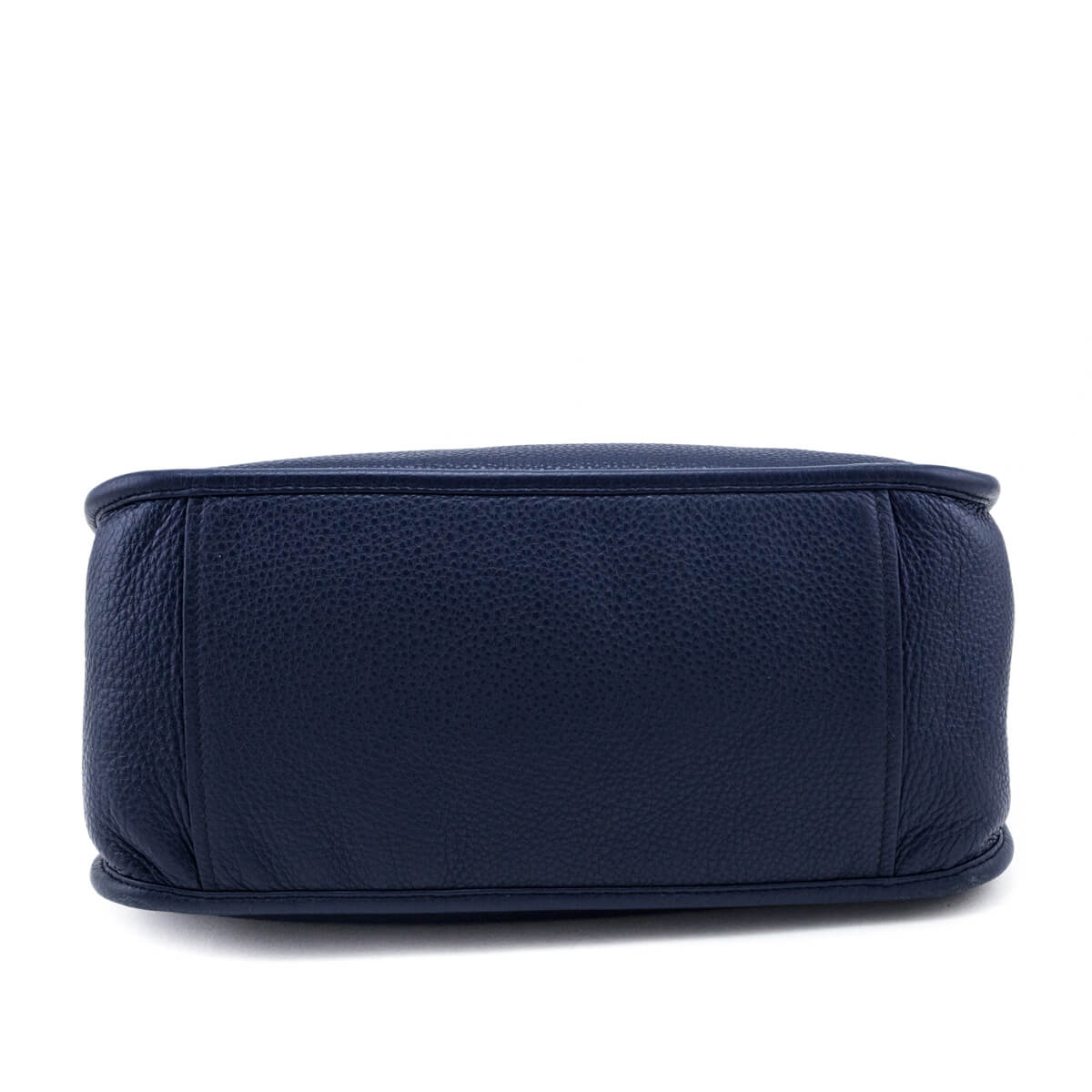 Prada Navy Vitello Daino Soft Hobo Messenger Bag