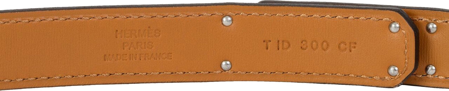 Hermes Rose Jaipur Kelly Belt