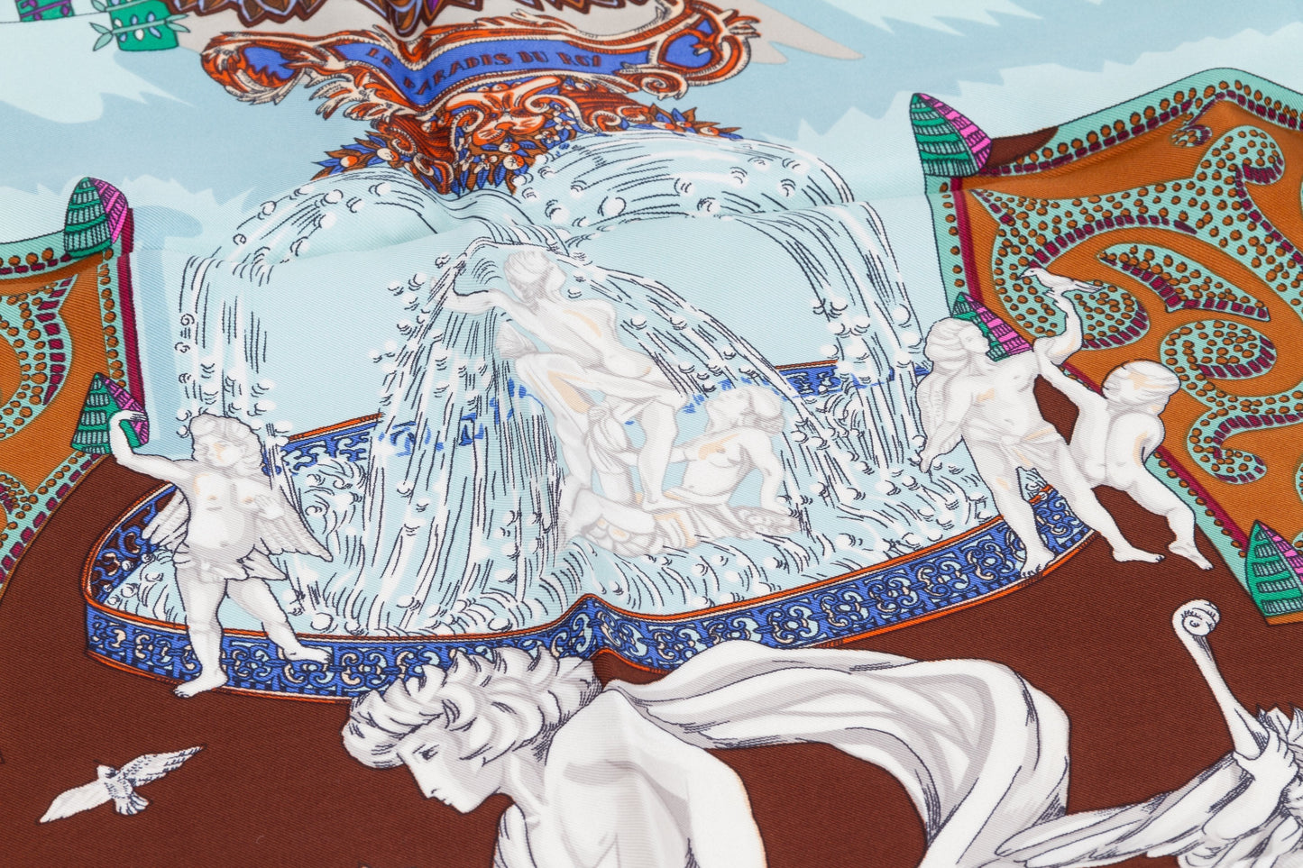 Hermes Le Paradis du Roy Scarf