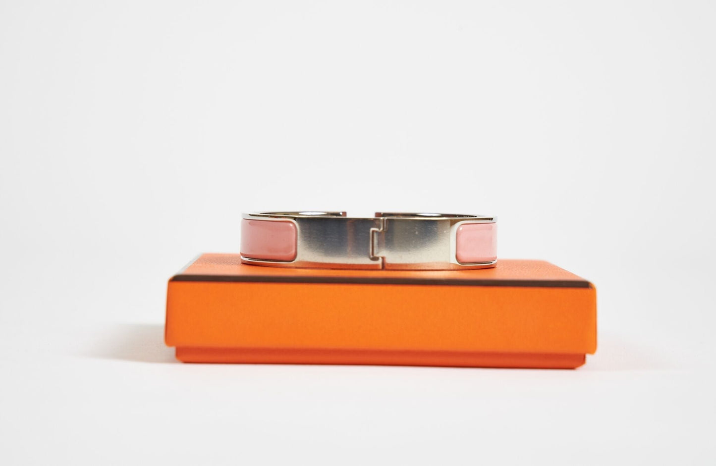 Hermes Rose Clic Clac SM Bracelet