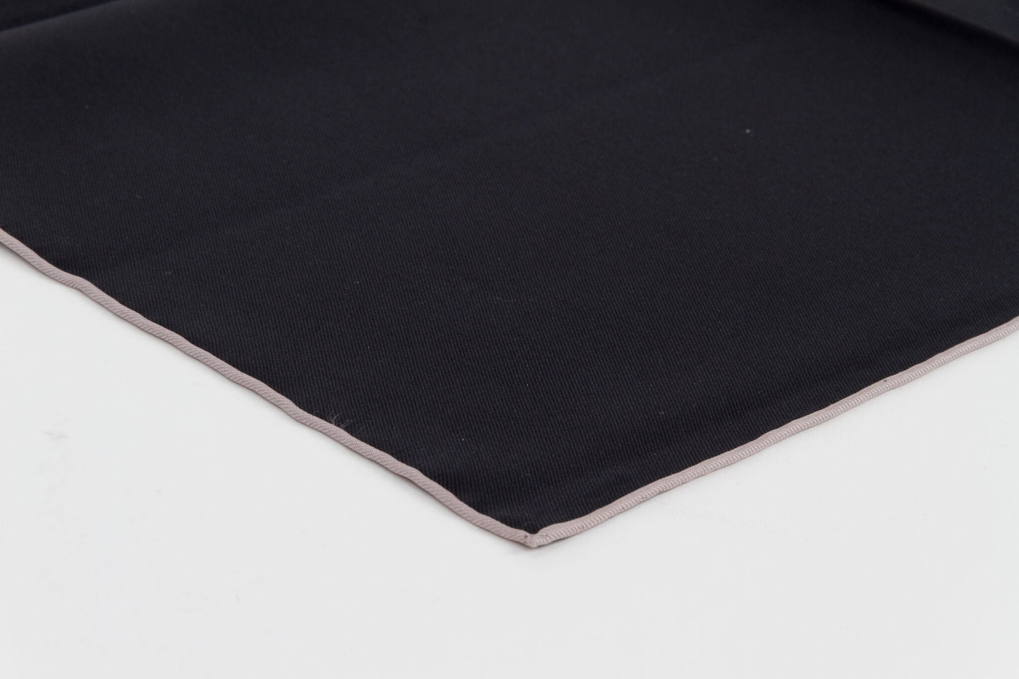 Hermes Black Silk Pochette Scarf