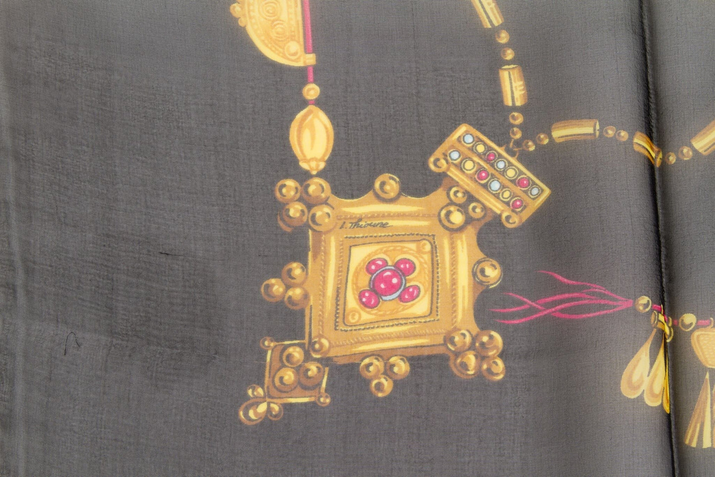 Hermes Parures des Sables Chiffon Scarf