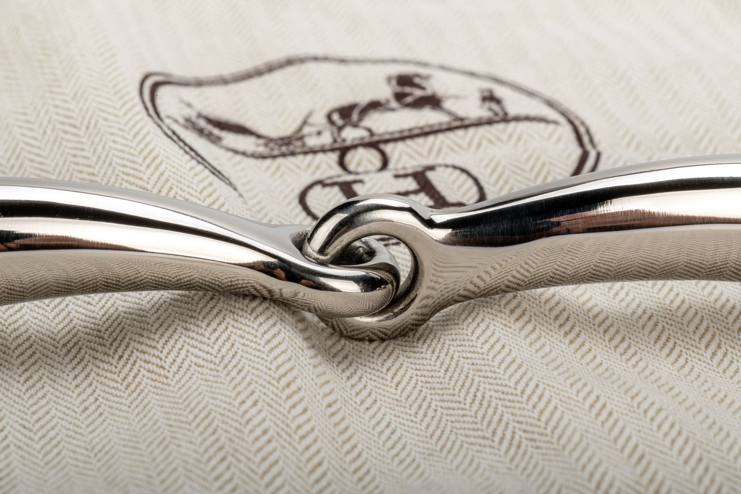 Hermes Palladium Mors Scarf/Belt Ring