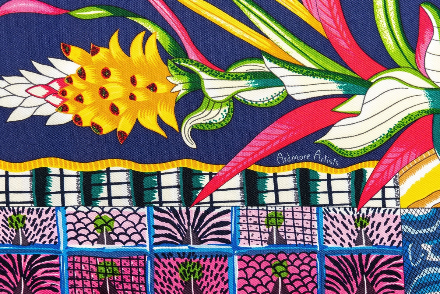 Hermes Le Marche Du Zambeze Scarf