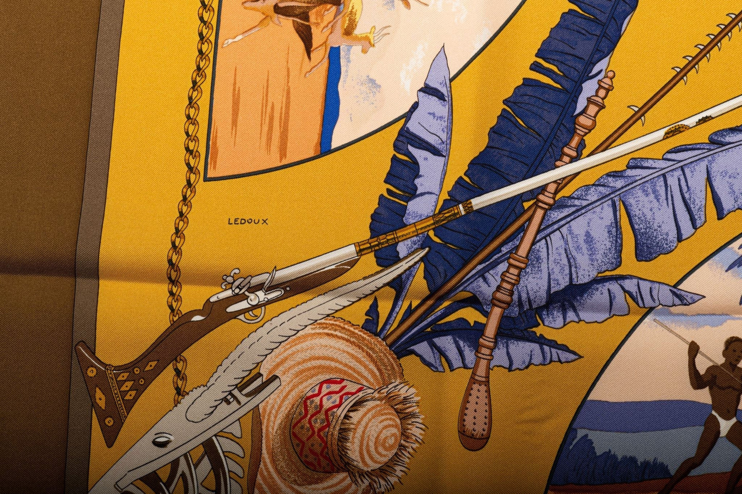 Hermes Chasses exotiques by Dallet Scarf