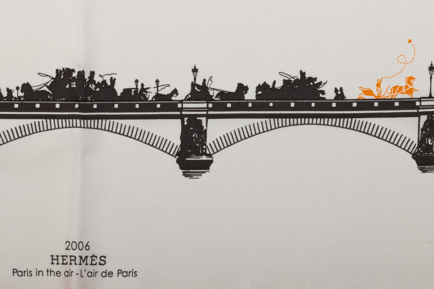 Hermes Le Ponts De Paris Silk Gavroche