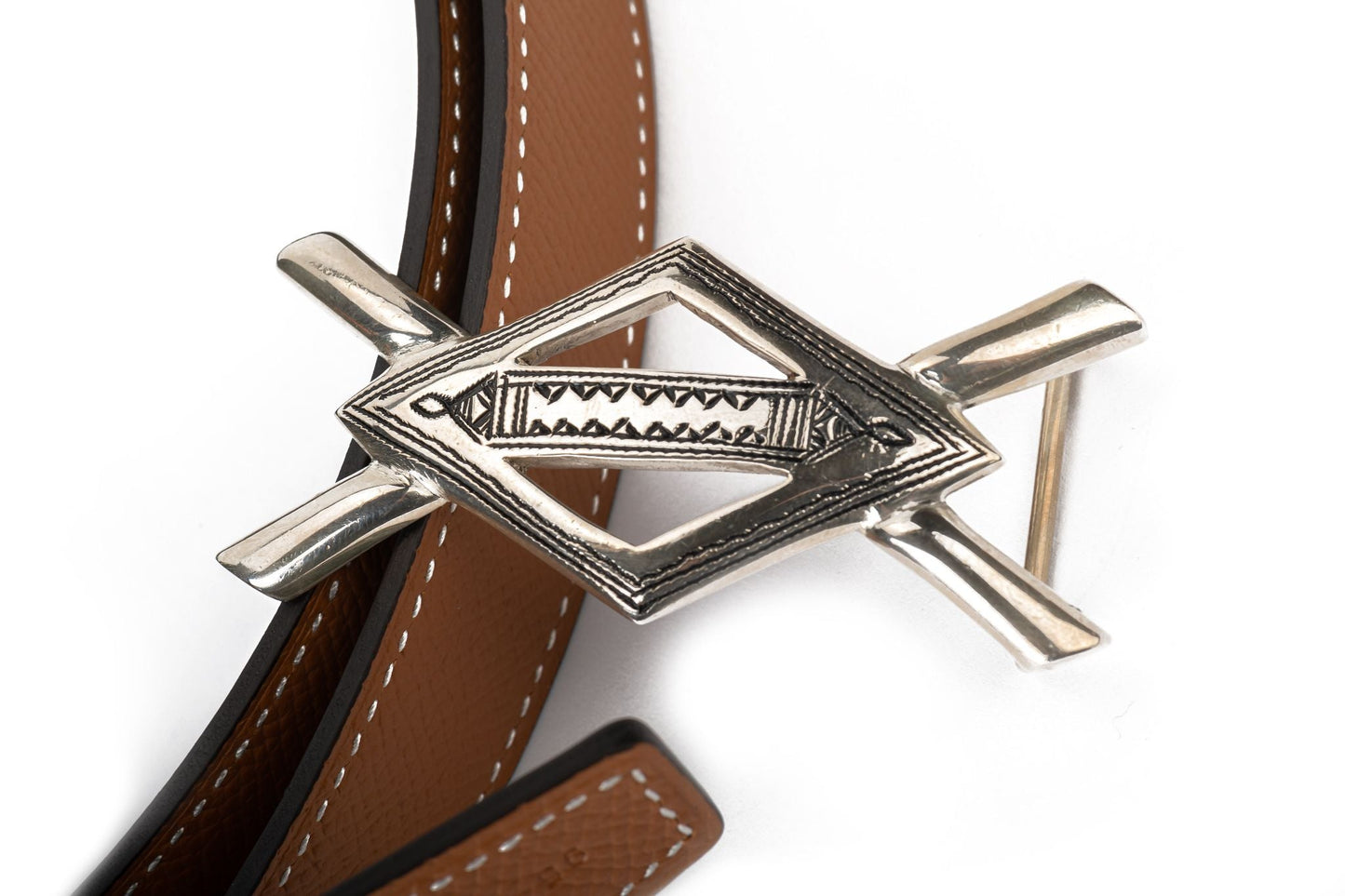 Hermes BNIB Reversible Tuareg Thin Belt