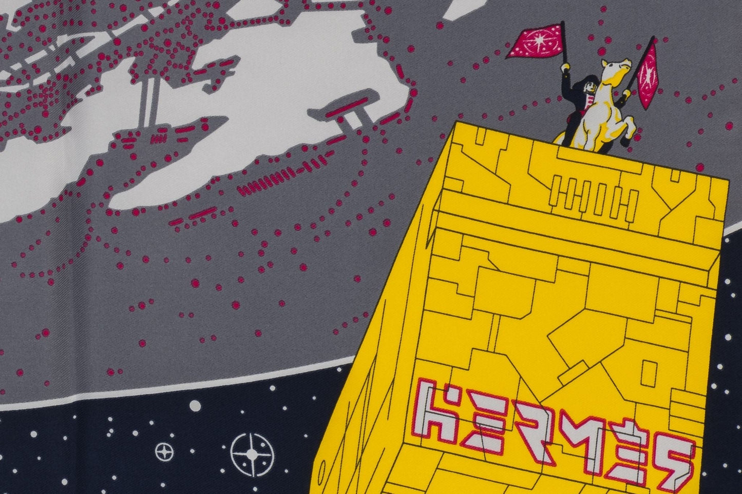 Hermes Rare Yellow Spaceship Gavroche