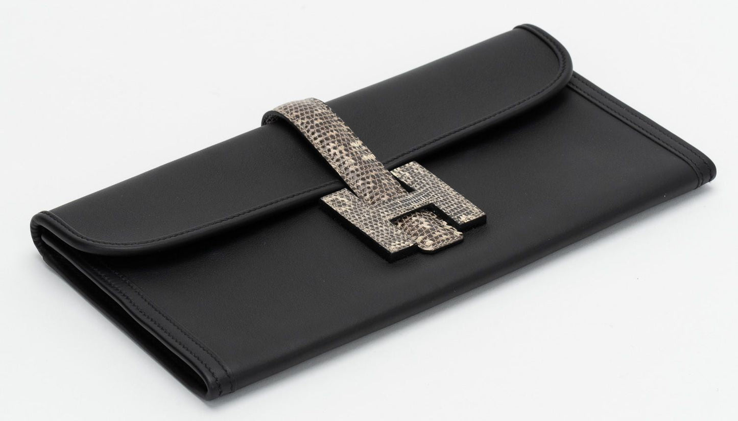 Hermes Jige Elan Swift Ombre Lizard