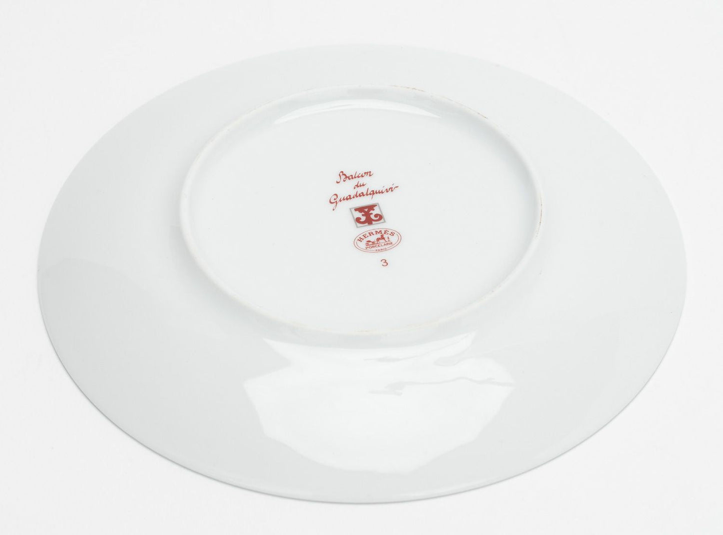Hermes Balcon Dessert Plate With Stand