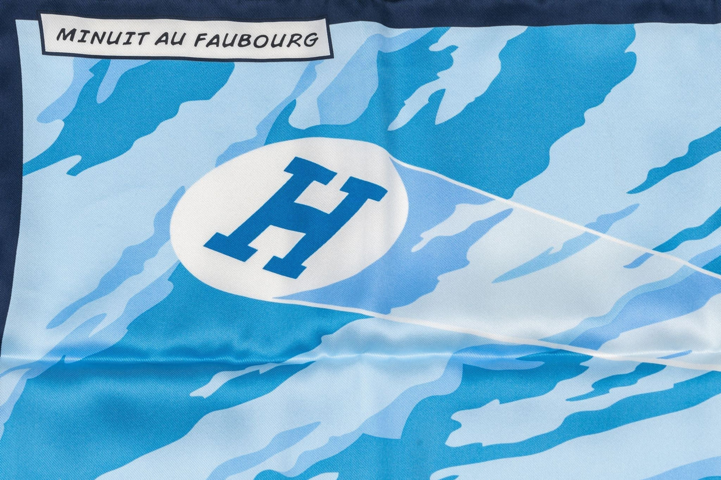 Hermes "Minuit au Faubourg" Silk Scarf