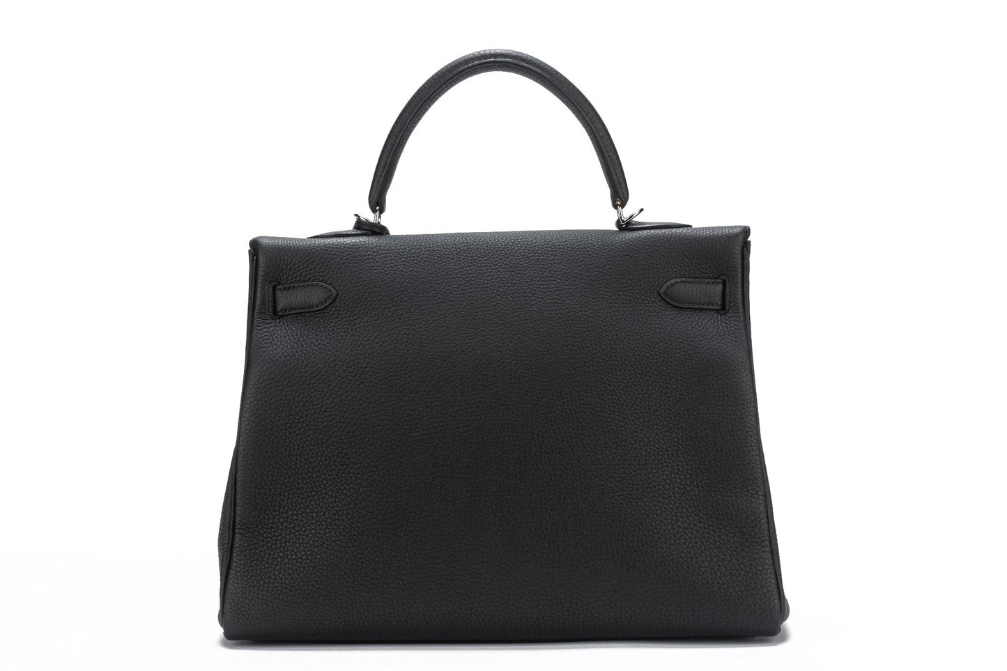 Hermes BNIB Kelly 35 Verso Black/Blue