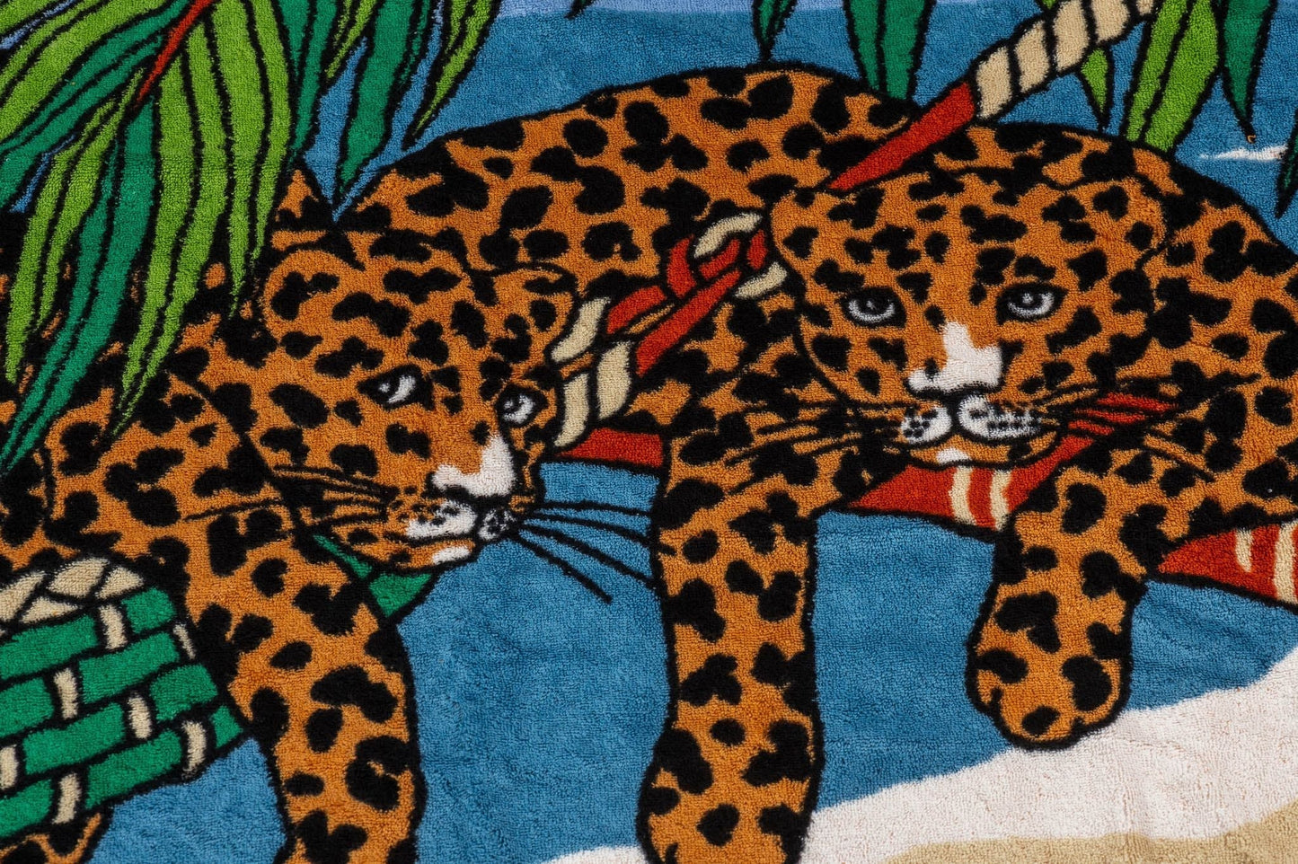 Hermes NIB Ghepards Multi Beach Towel
