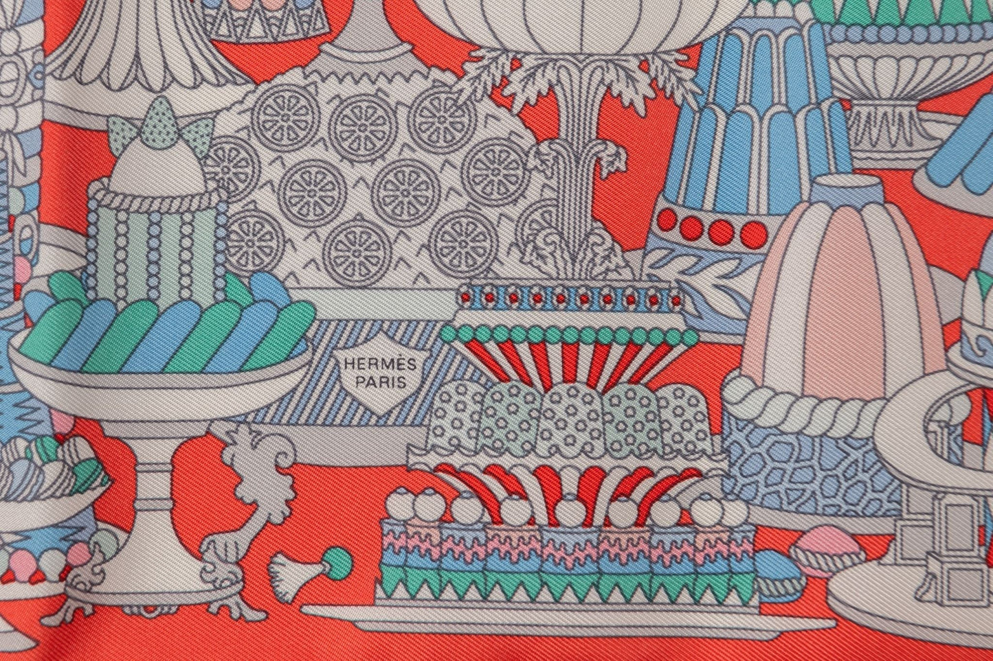 Hermes NIB Patisserie Gavroche Scarf