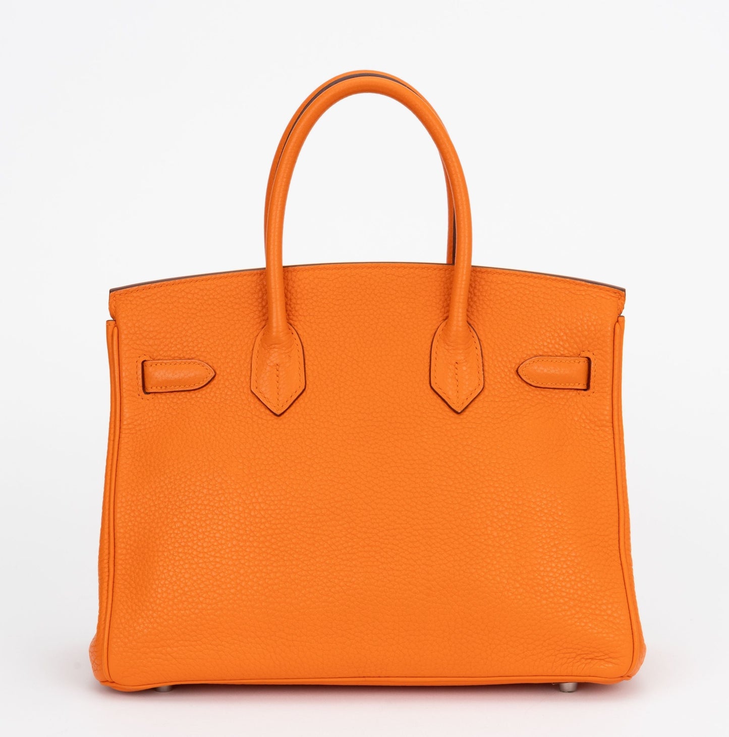 Hermes Birkin 30 Clemence Orange Pallad