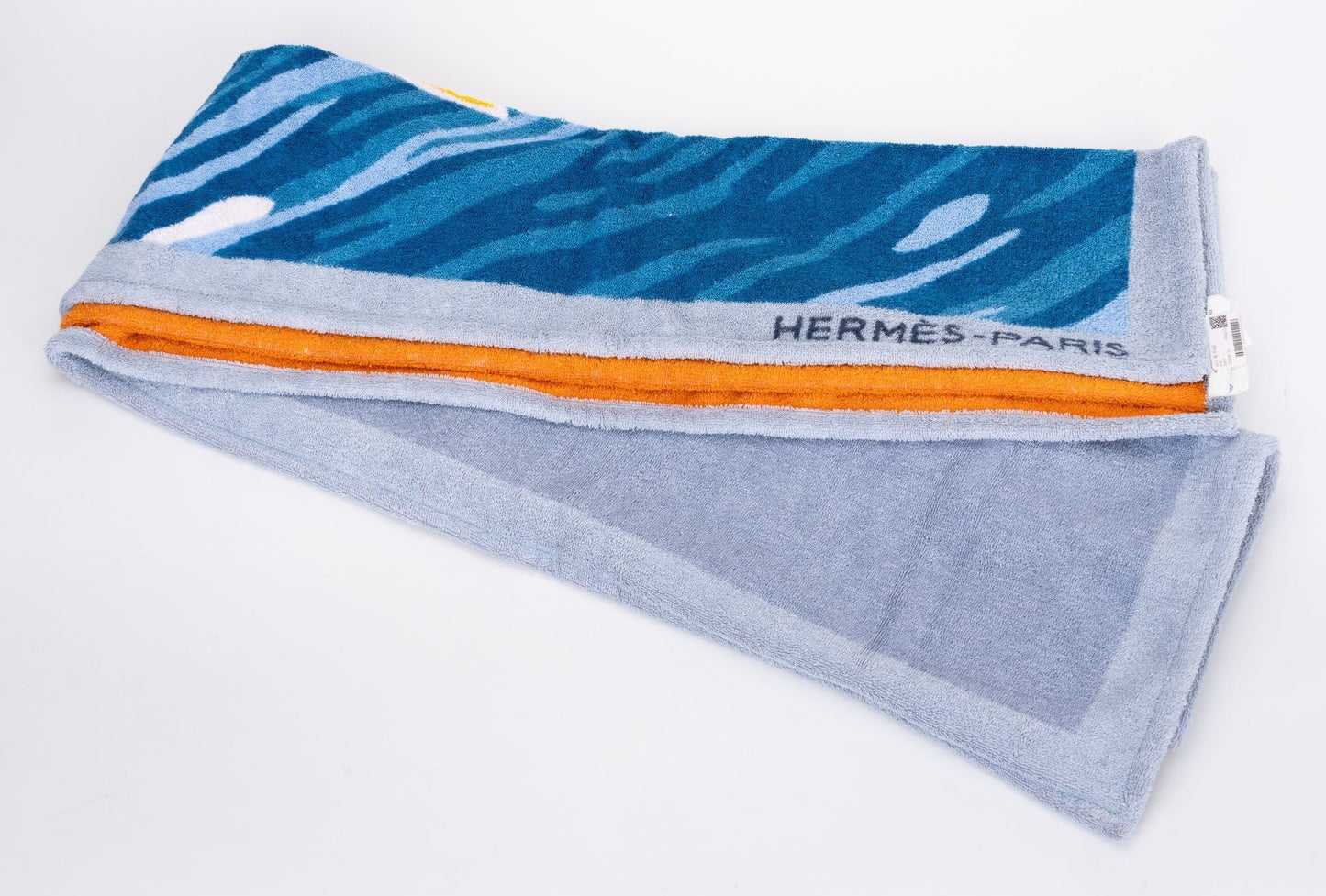 Hermes BNIB Surf & Wave Beach Towel