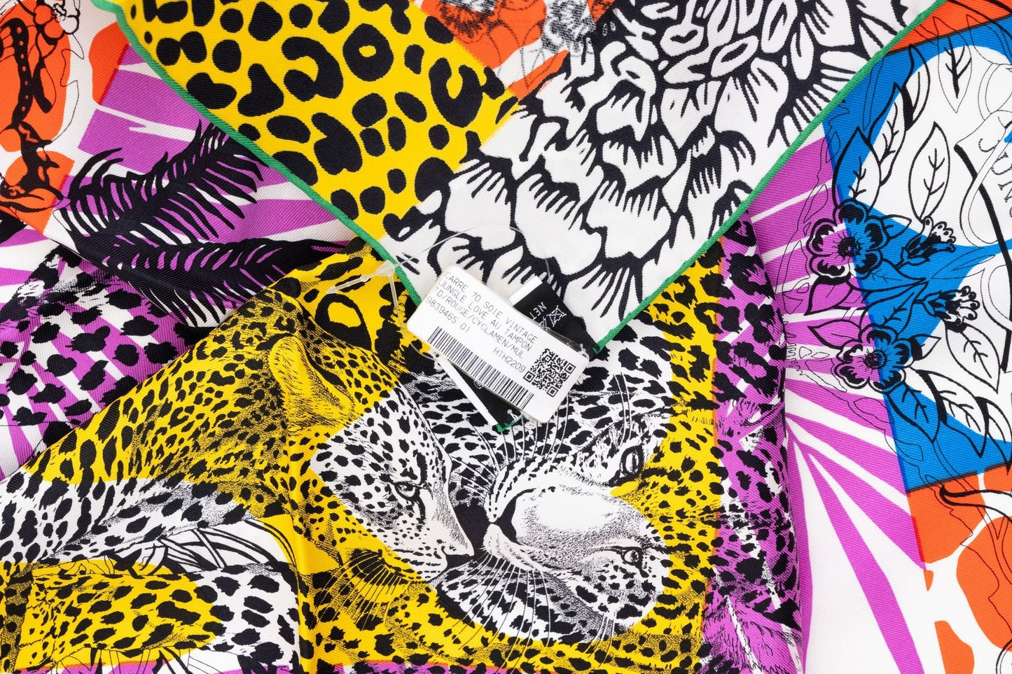 Hermes New "Jungle Love" 70cm Scarf