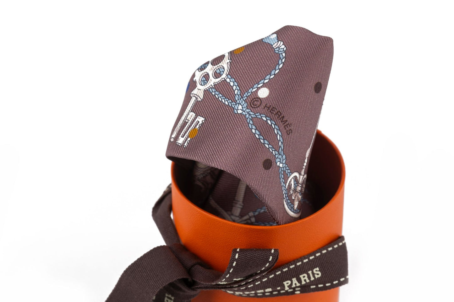 Hermes New Les Cles A Pois Shadow Twilly
