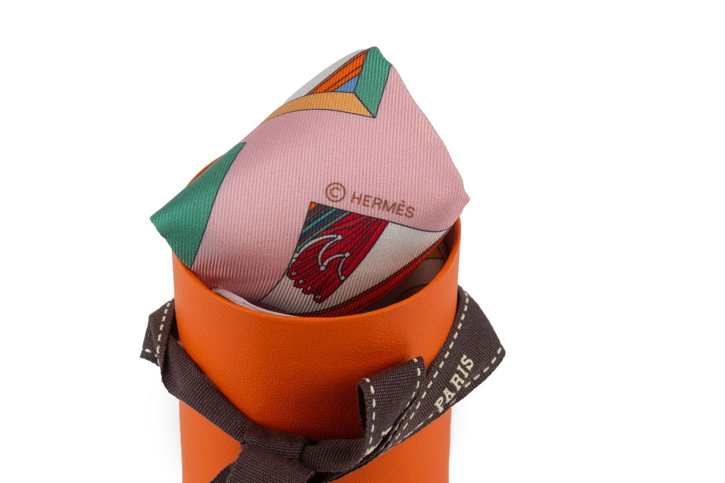 Hermes New Multicolor Silk Twilly