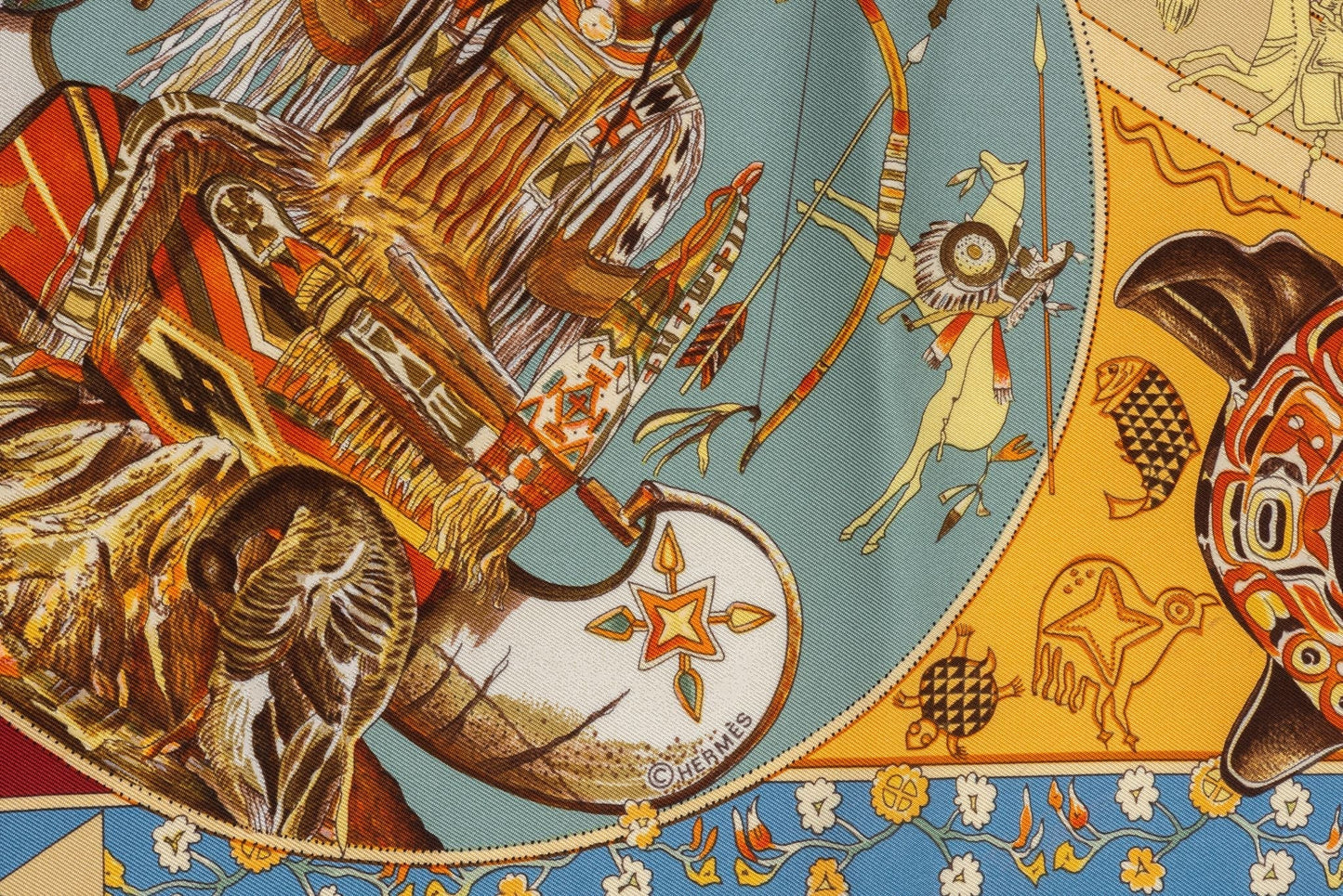 Hermes Les Mythologies Scarf