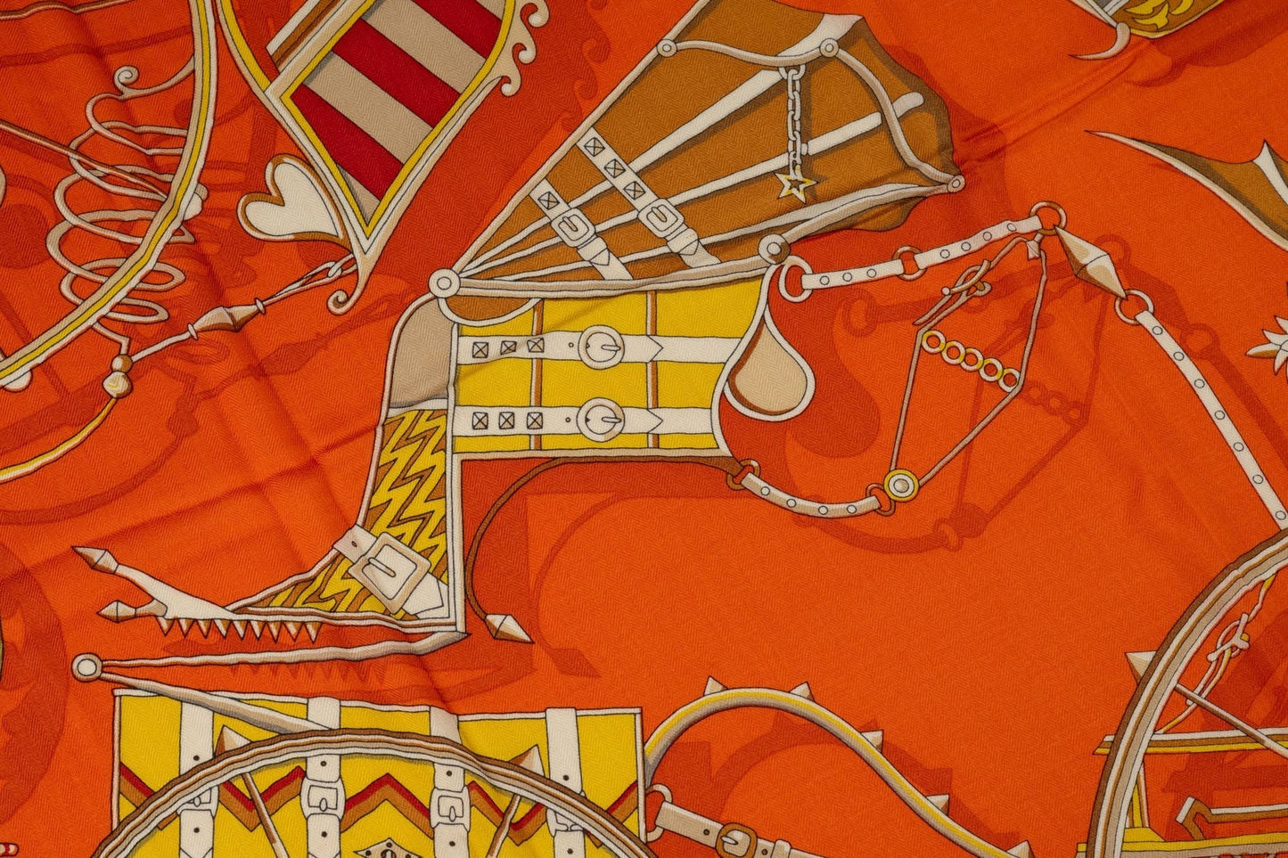 Hermes "Voitures En Equilibre" Scarf