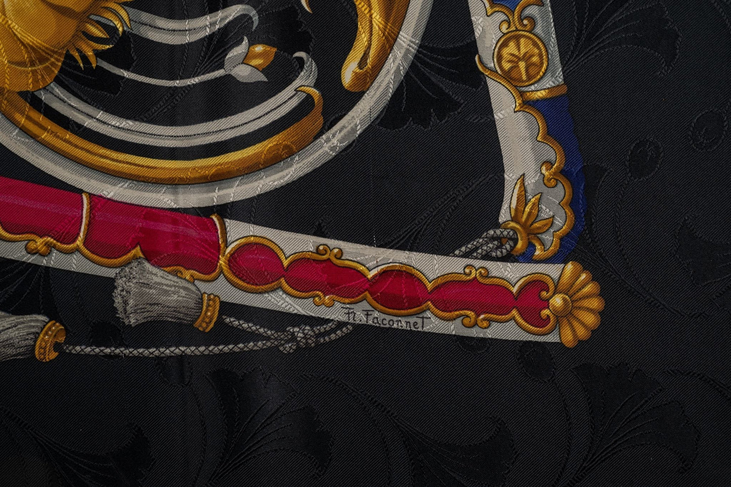Hermes "Daimyo Princes du Soleil" Scarf