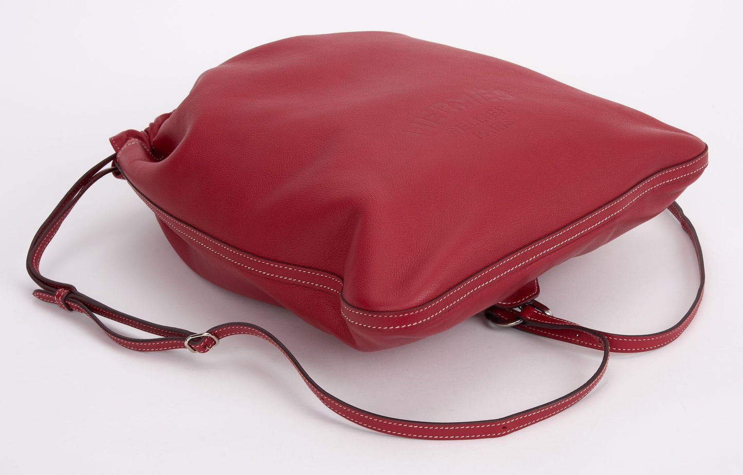 Hermes Bridado Red Backpack