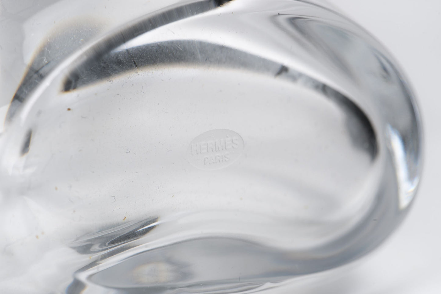 Hermes Small Glass Petal Vase