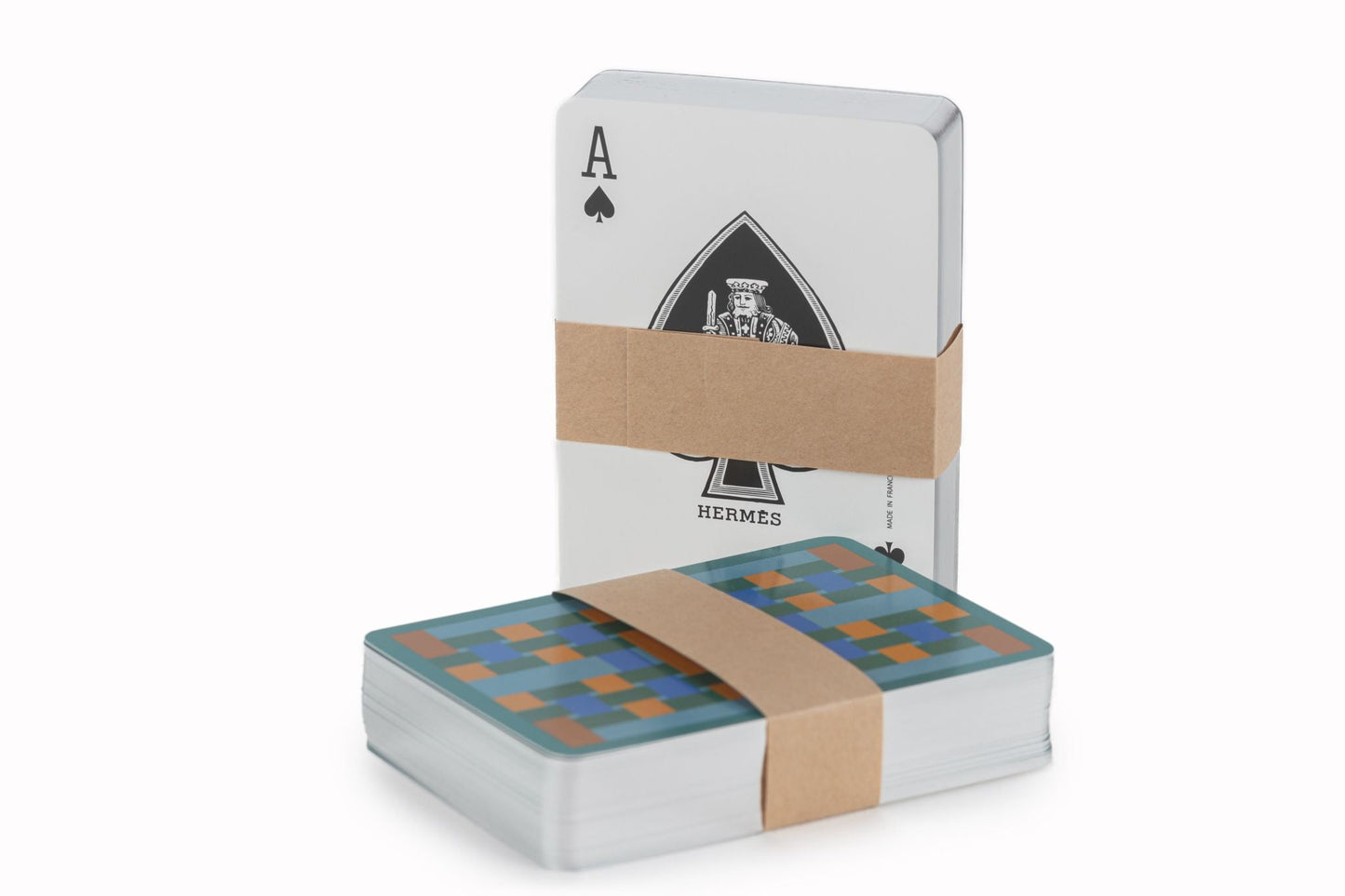 Hermes "H" Tissage Playing Cards New