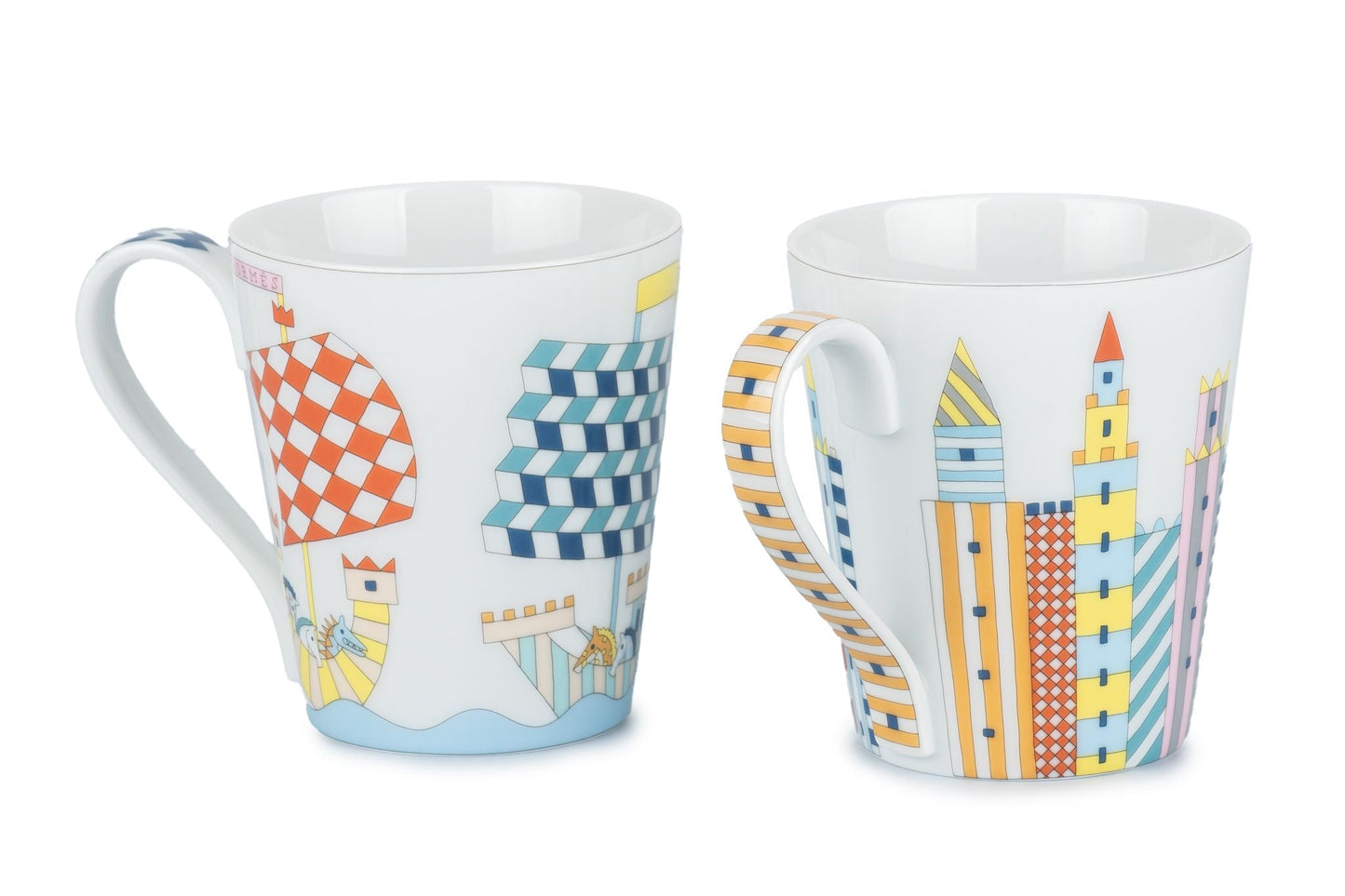 Hermes Two Mugs Chateau Épopée
