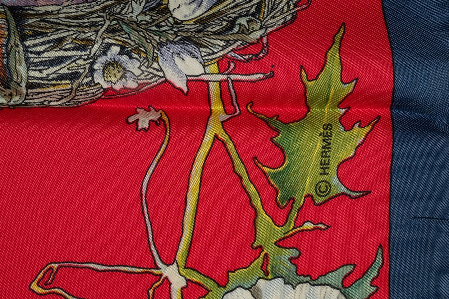 Hermes "Faune et Flore du Texas" Scarf