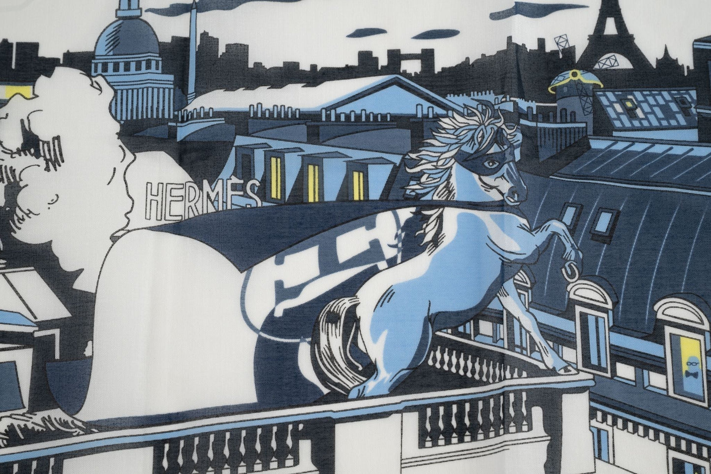 Hermes "Nuit au Faubourg" Scarf