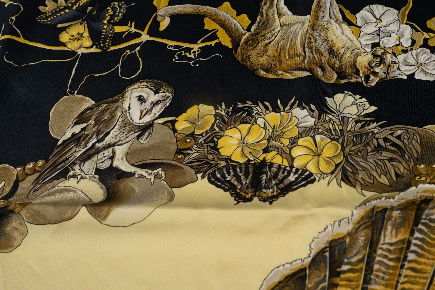 Hermes "Faune et Flore du Texas" Scarf