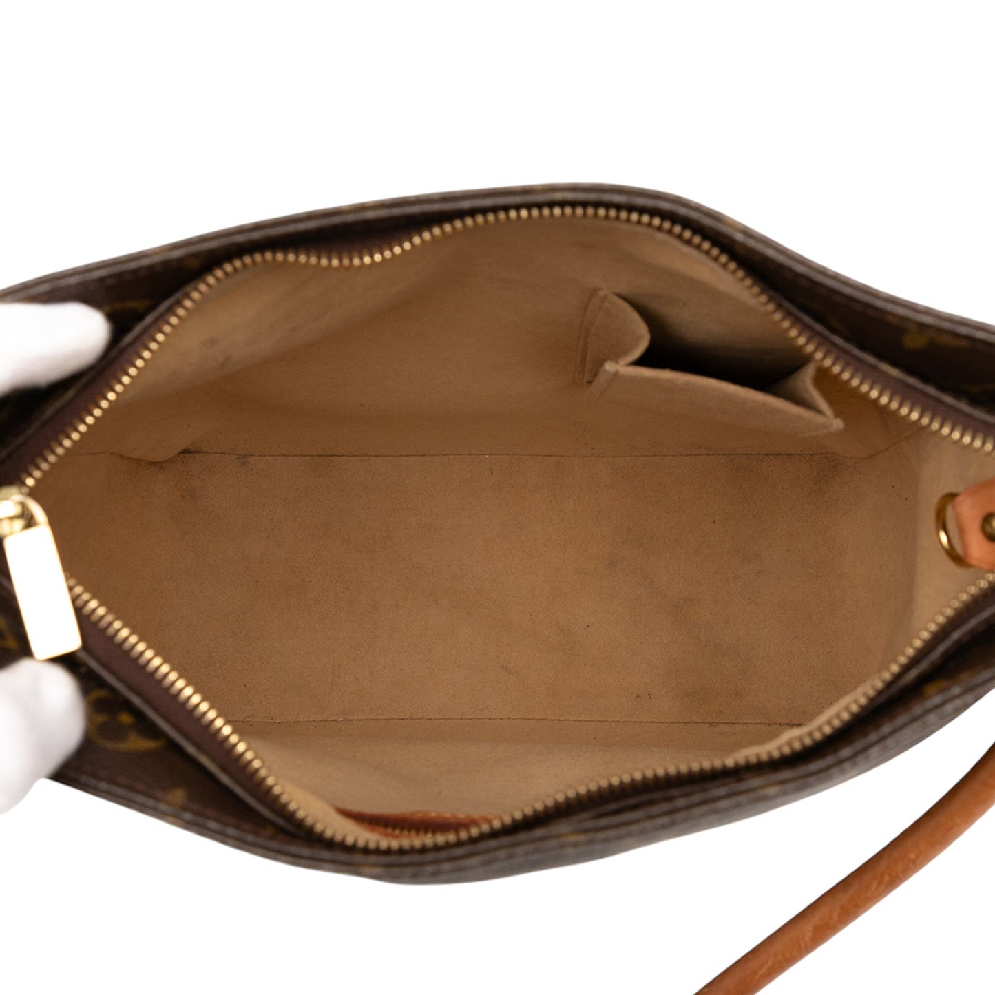 Brown Louis Vuitton Monogram Looping GM Shoulder Bag