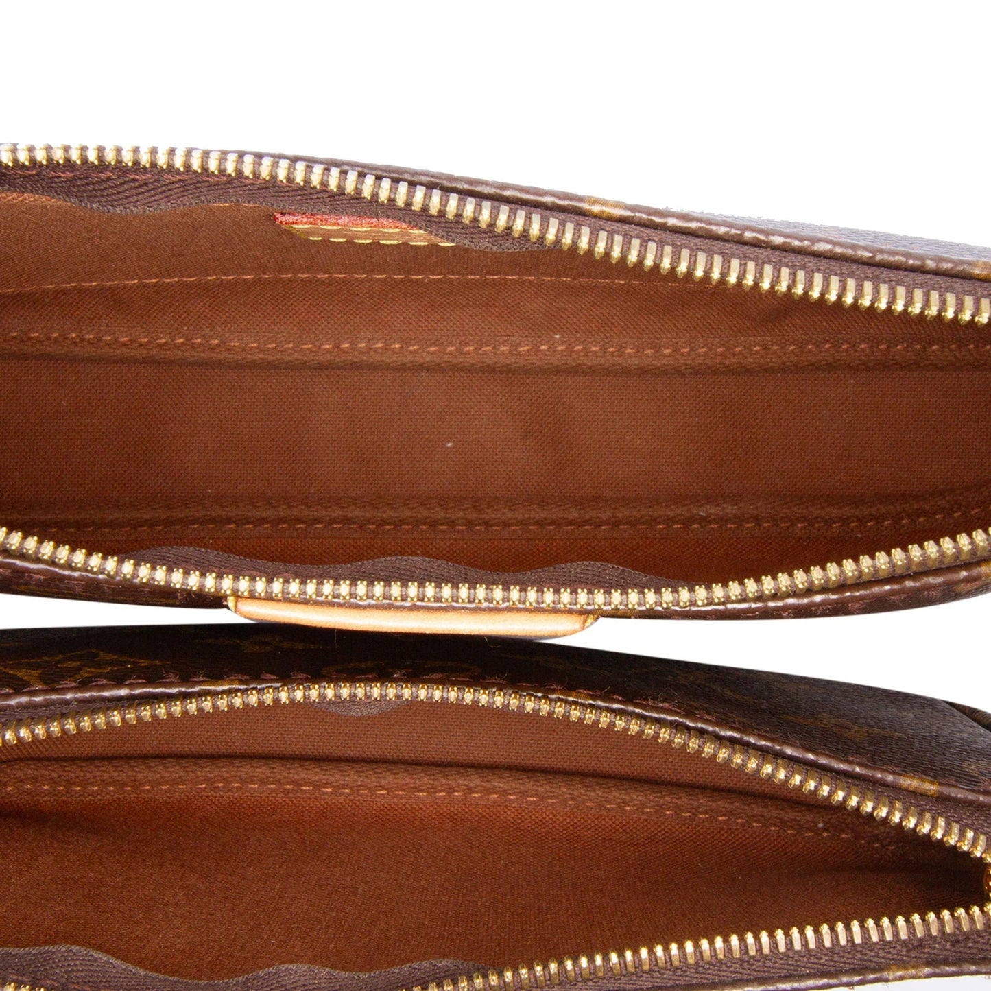 Brown Louis Vuitton Monogram Multi Pochette Accessoires Satchel