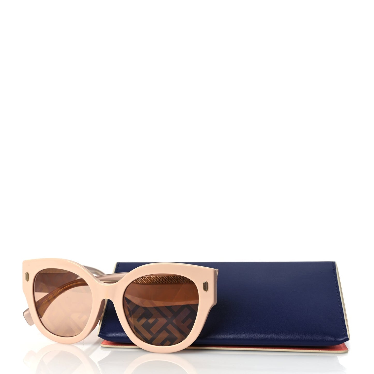 Fendi Acetate FF Cat Eye Sunglasses FF0452/F/S Pink