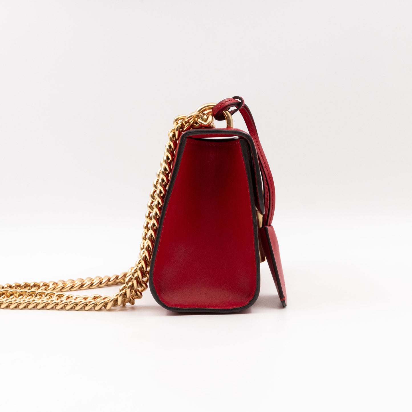 Gucci Chain Leather Crossbody