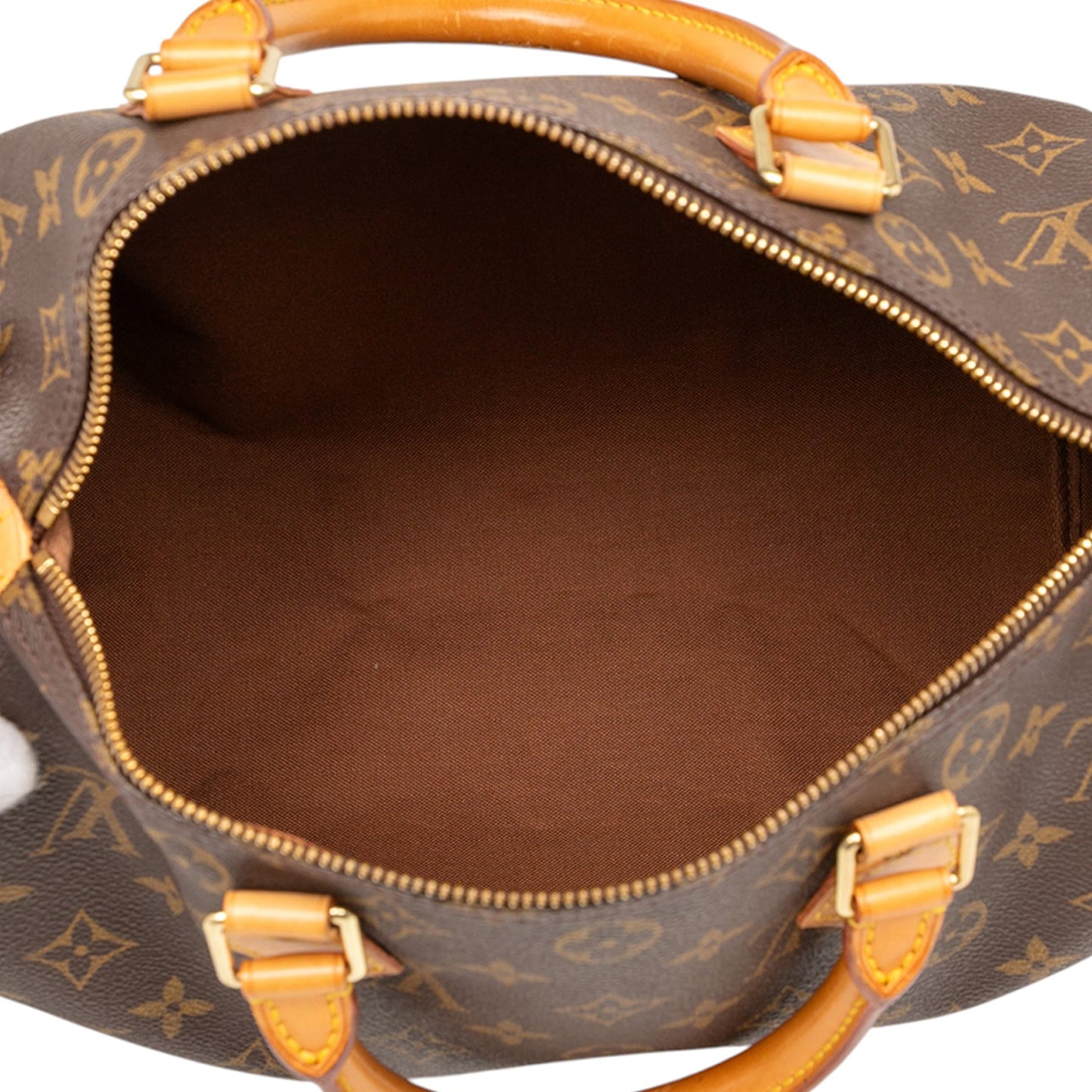 Brown Louis Vuitton Monogram Speedy 30 Boston Bag