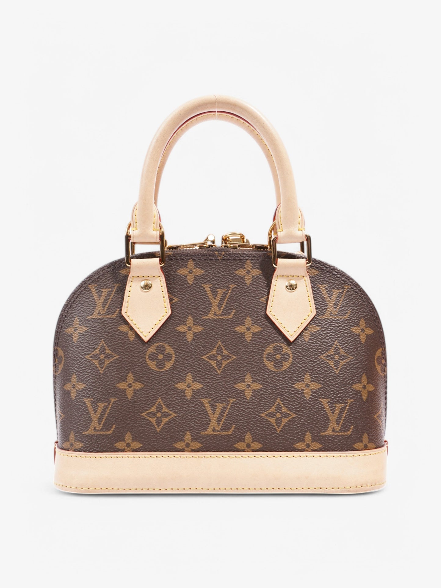 Louis Vuitton Alma Monogram / Beige Coated Canvas BB